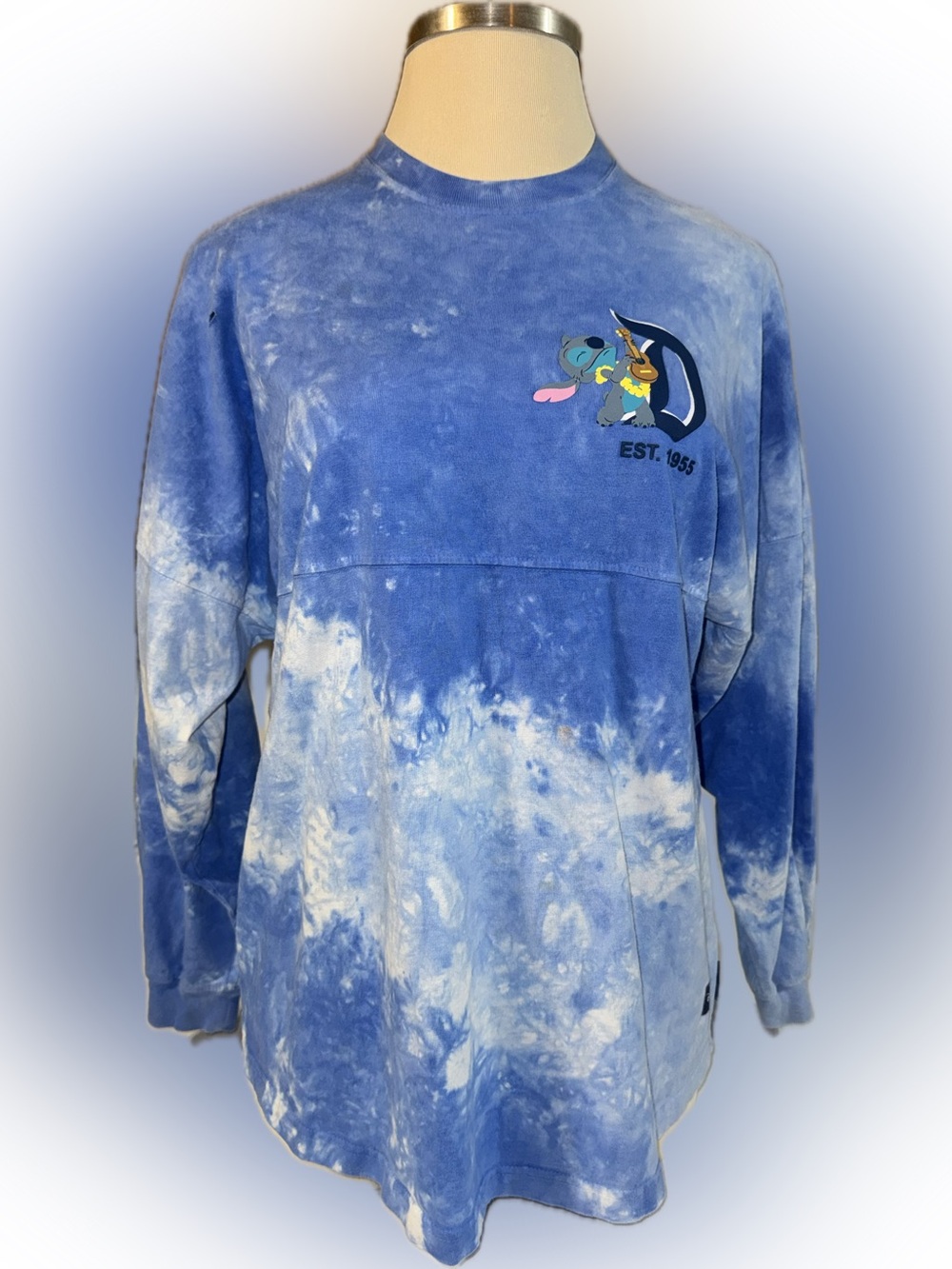 Disneyland Resort Stitch Tye Dye Spirit Jersey size Medium